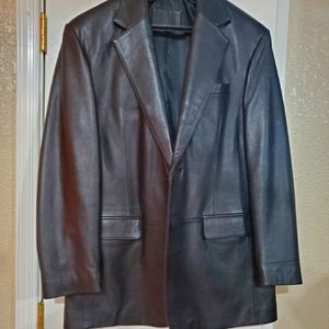 BGSD Leather Blazer